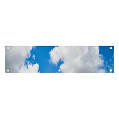 Cloudy Banner And Sign 4  X 1 