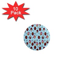 Cupcake 1  Mini Magnet (10 pack) 