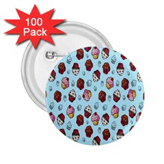 Cupcake 2.25  Buttons (100 pack) 