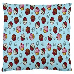 Cupcake Large Cushion Case (One Side)