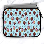 Cupcake Apple iPad 2/3/4 Zipper Cases Front