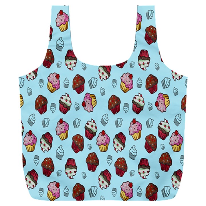 Cupcake Full Print Recycle Bag (XXXL)