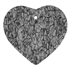 Comb Heart Ornament (two Sides) by nateshop