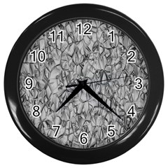 Comb Wall Clock (black) by nateshop