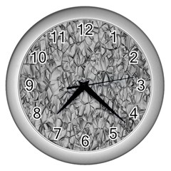 Comb Wall Clock (silver) by nateshop