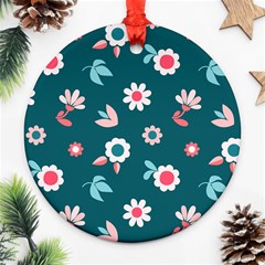 Cute Round Ornament (two Sides) by nateshop