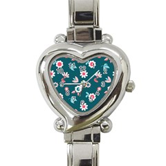 Cute Heart Italian Charm Watch by nateshop