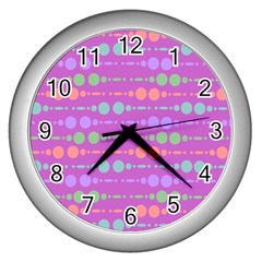 Design Modern Wall Clock (silver) by nateshop