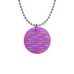 Design Modern 1  Button Necklace by nateshop