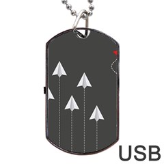 Difference Dog Tag Usb Flash (two Sides)