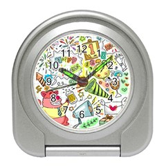 Doodle Travel Alarm Clock