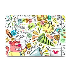 Doodle Plate Mats by nateshop