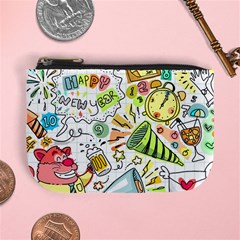 Doodle Mini Coin Purse