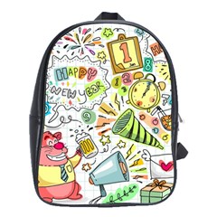 Doodle School Bag (Large)