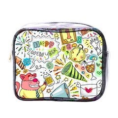 Doodle Mini Toiletries Bag (One Side)