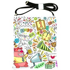 Doodle Shoulder Sling Bag