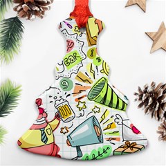 Doodle Ornament (Christmas Tree) 