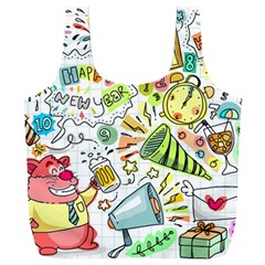 Doodle Full Print Recycle Bag (XXL)