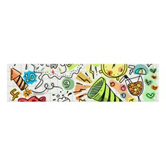 Doodle Banner And Sign 4  X 1  by nateshop