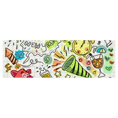 Doodle Banner And Sign 12  X 4 