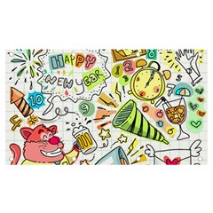 Doodle Banner And Sign 7  X 4  by nateshop