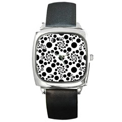 Dot Square Metal Watch by nateshop