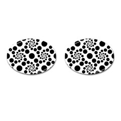 Dot Cufflinks (oval) by nateshop