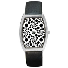 Dot Barrel Style Metal Watch by nateshop