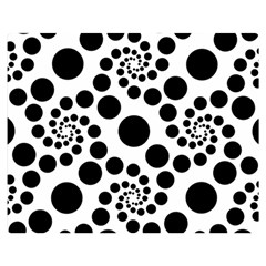 Dot Double Sided Flano Blanket (medium)  by nateshop