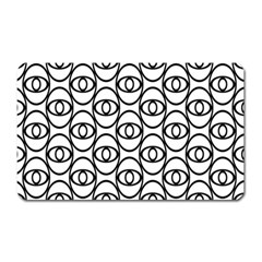 Ellipse Magnet (rectangular) by nateshop