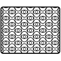 Ellipse Fleece Blanket (medium)  by nateshop