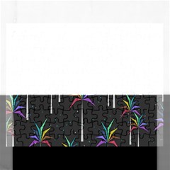 Flora Rectangular Jigsaw Puzzl by nateshop