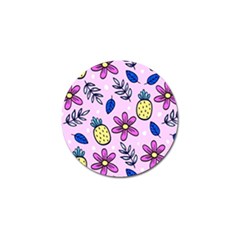 Flowers Purple Golf Ball Marker (4 Pack) by nateshop