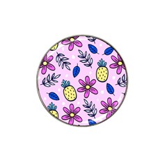 Flowers Purple Hat Clip Ball Marker (10 Pack) by nateshop