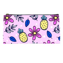 Flowers Purple Pencil Case by nateshop