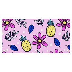 Flowers Purple Banner And Sign 6  X 3 