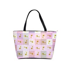 Giraffe Classic Shoulder Handbag by nateshop