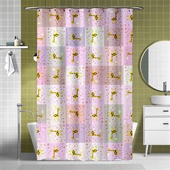 Giraffe Shower Curtain 48  X 72  (small)  by nateshop