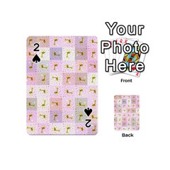 Giraffe Playing Cards 54 Designs (mini) by nateshop