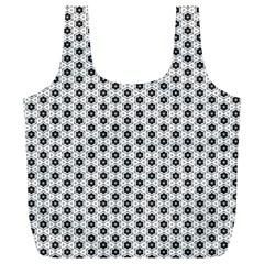 Gray Motif Full Print Recycle Bag (xl) by nateshop