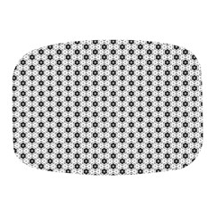 Gray Motif Mini Square Pill Box by nateshop