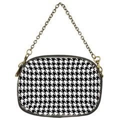 Houndstooth Chain Purse (one Side)