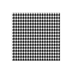 Houndstooth Satin Bandana Scarf 22  X 22  by nateshop