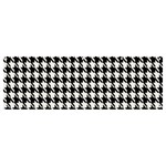 Houndstooth Banner and Sign 12  x 4  Front