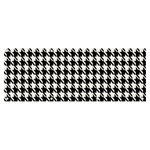 Houndstooth Banner and Sign 8  x 3  Front