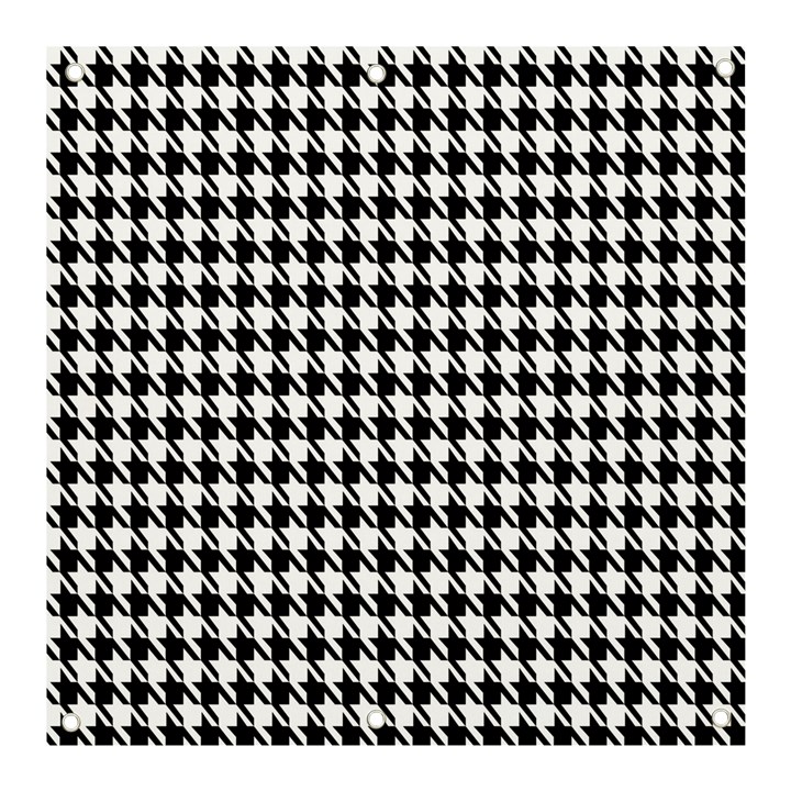 Houndstooth Banner and Sign 3  x 3 