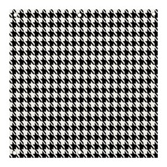 Houndstooth Banner And Sign 3  X 3  by nateshop