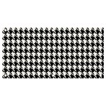 Houndstooth Banner and Sign 4  x 2  Front