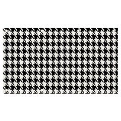 Houndstooth Banner And Sign 7  X 4 