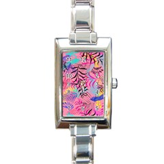 Illustration Rectangle Italian Charm Watch by nateshop